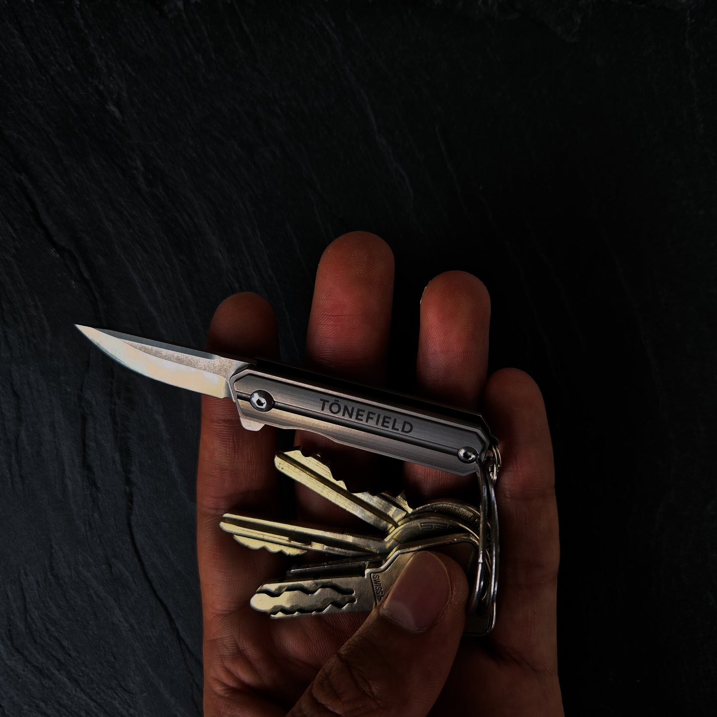 TŌNE 03 - Mini couteau pliant en titane