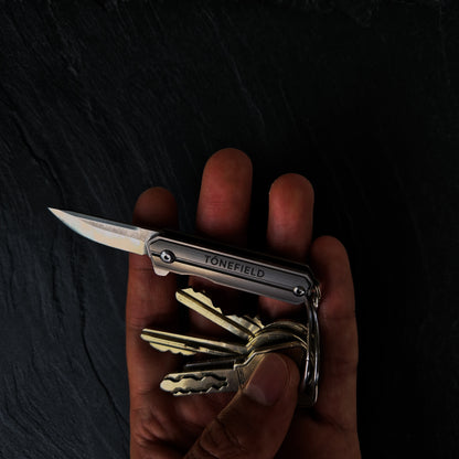 TŌNE 03 - Mini couteau pliant en titane